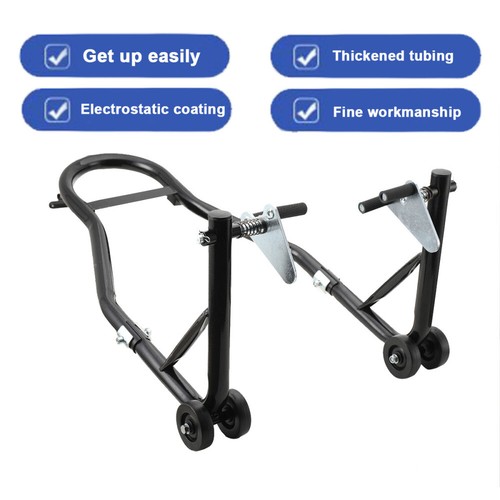 Motorcycle front rear stand - rear,