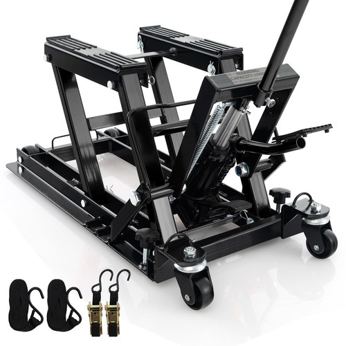 Costway 680kg motorcycle lift - costway,