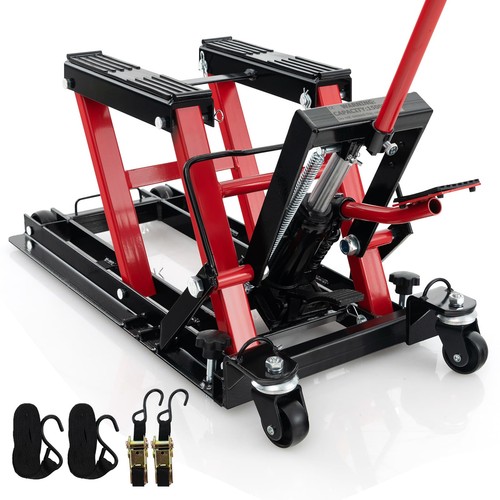 Costway 680kg motorcycle lift - motorcycle,