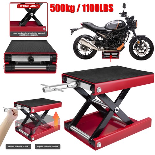 Stable 500kg motorcycle lift - stable,