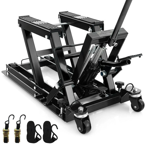 Costway 680kg motorcycle lift - 680kg,